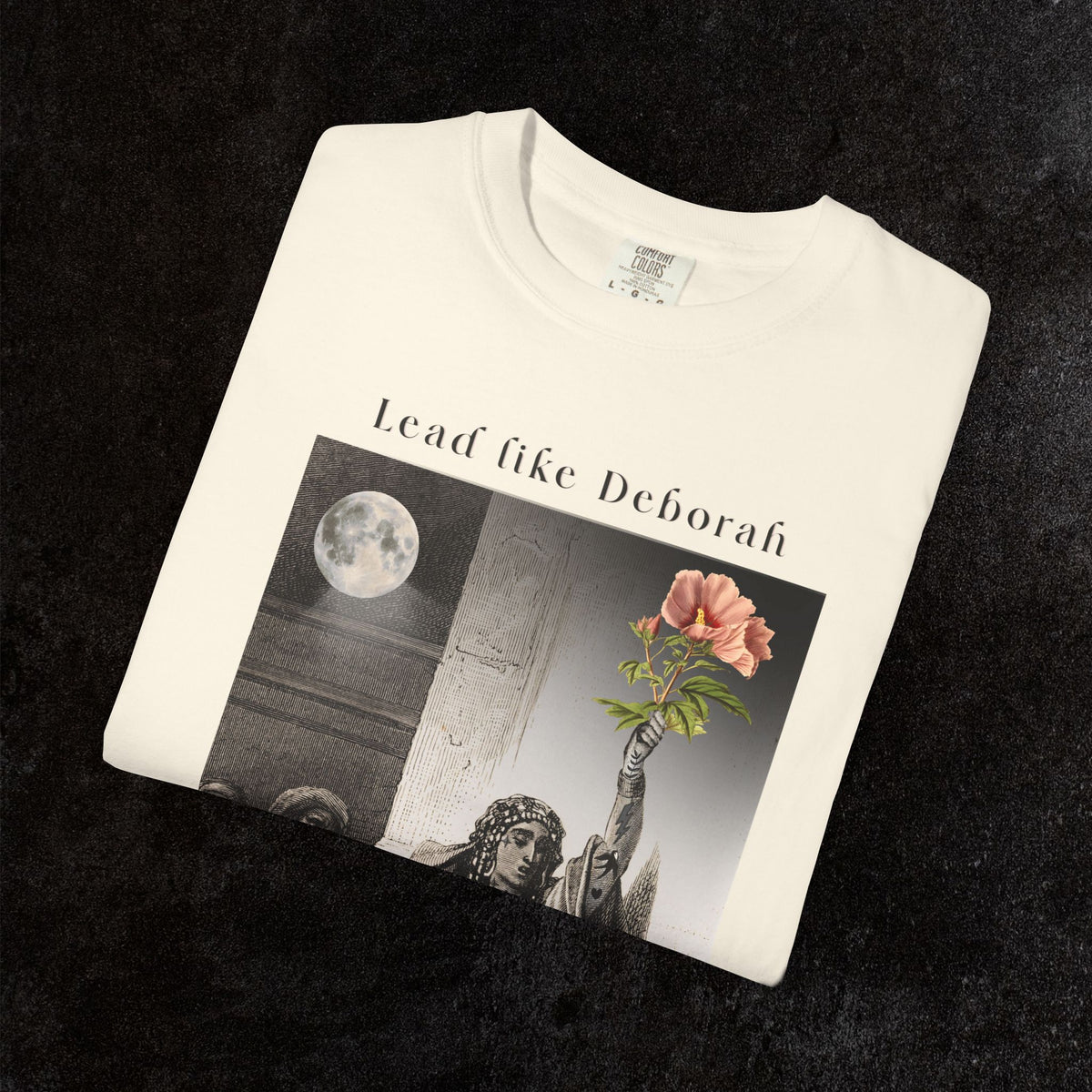 Lead like Deborah Comfort Colors Graphic Tee | Judges 4-5
