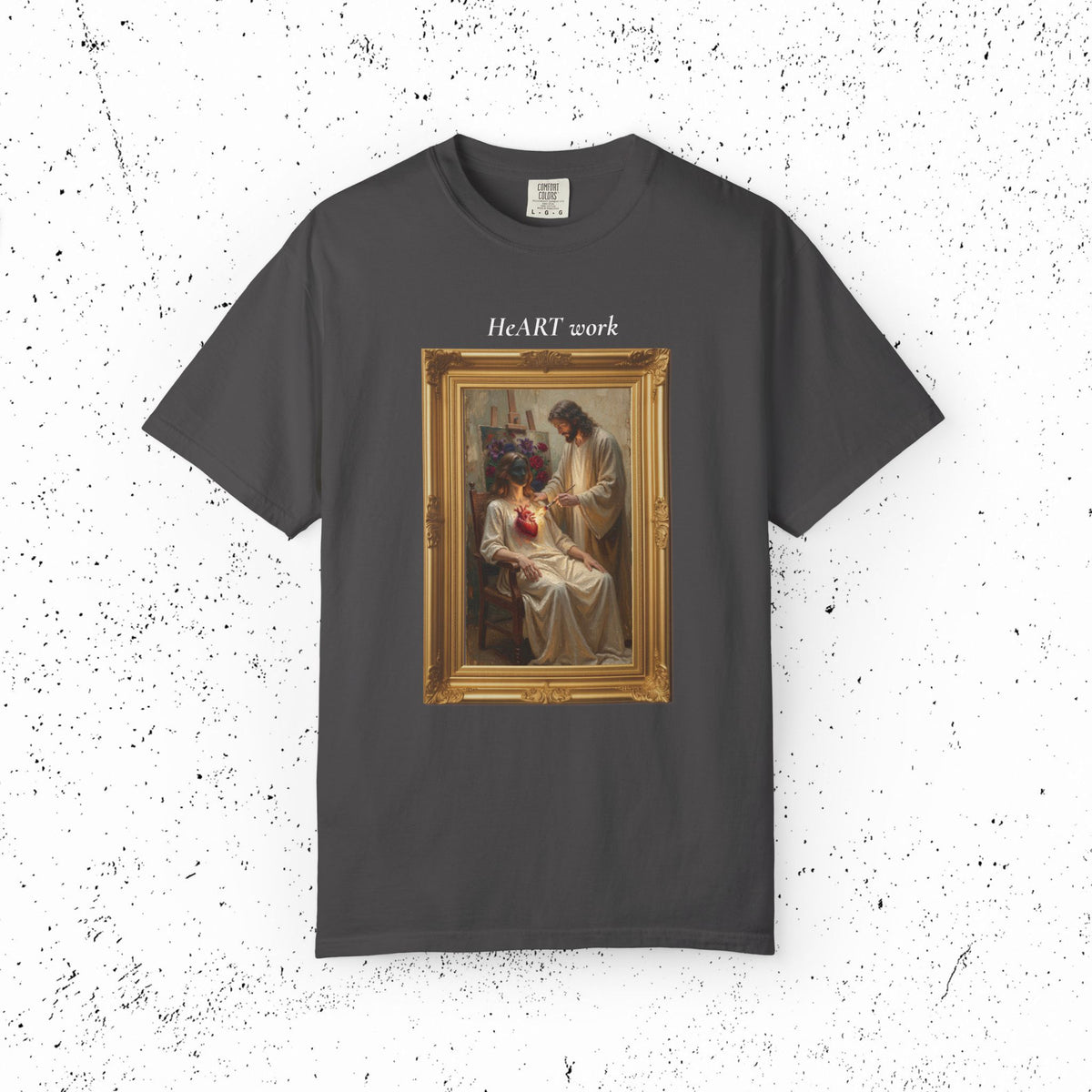 HeART Work Heavy Blend Hoodie | Ezekiel 36:26