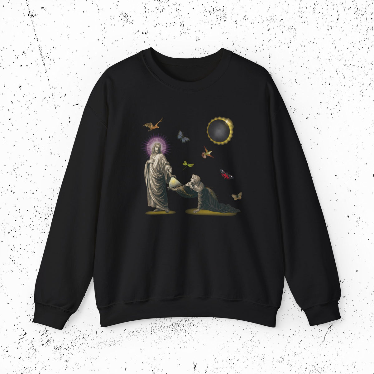 Hem of His Garment Crewneck | Mark 5:28