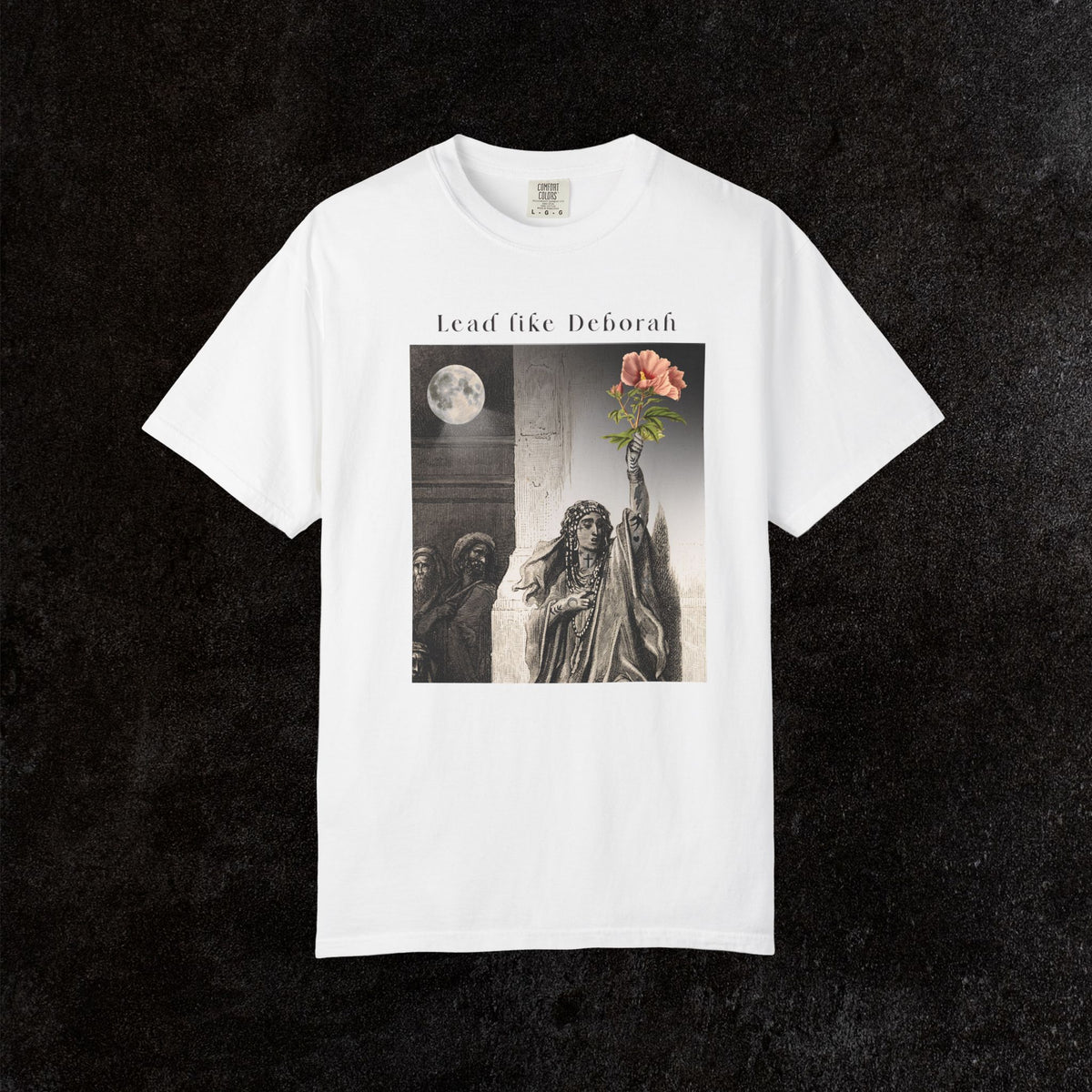 Lead like Deborah Comfort Colors Graphic Tee | Judges 4-5