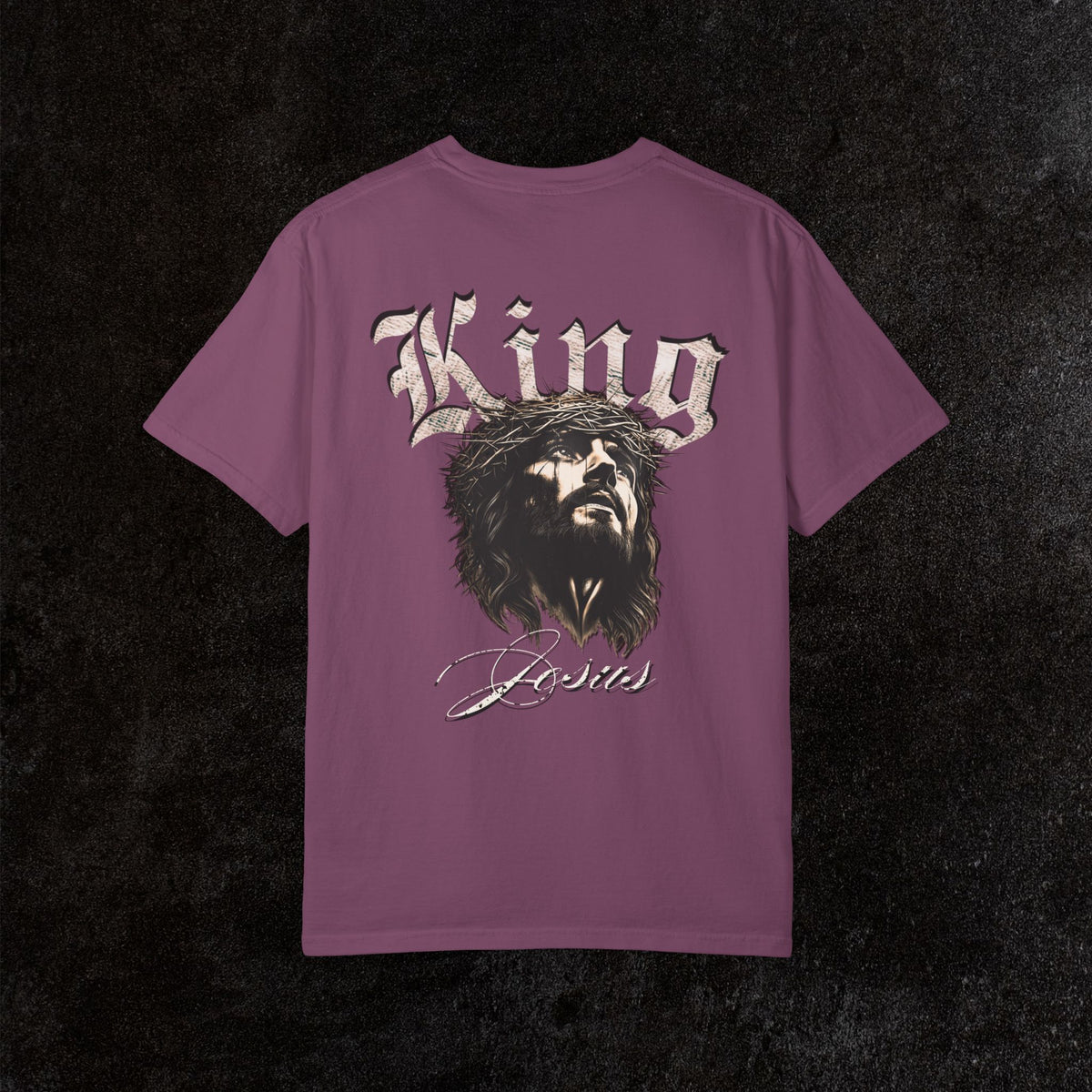 King Jesus Comfort Colors - Fear No Evil Graphic Tee | Psalm 23:4