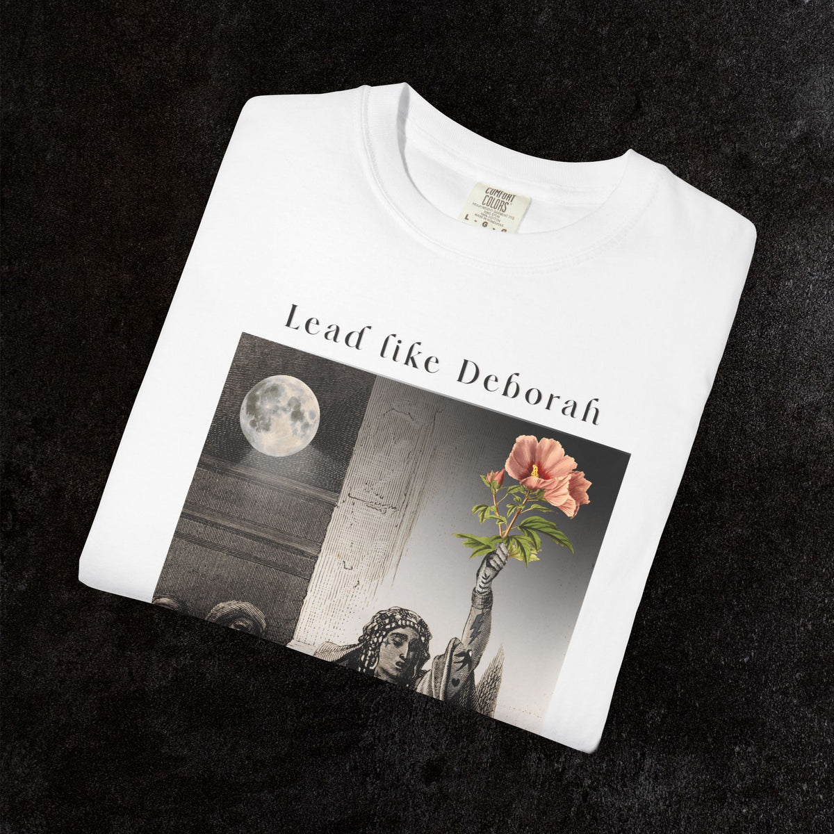 Lead like Deborah Comfort Colors Graphic Tee | Judges 4-5