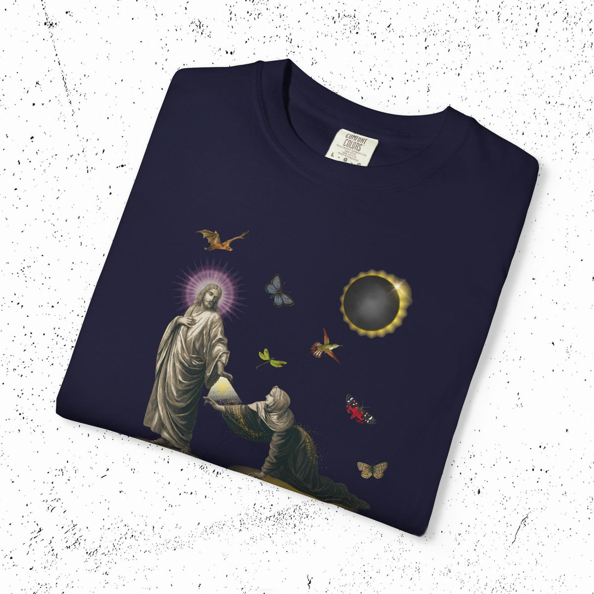 If I May But Touch the Hem Comfort Colors Graphic Tee | Mark 5:28