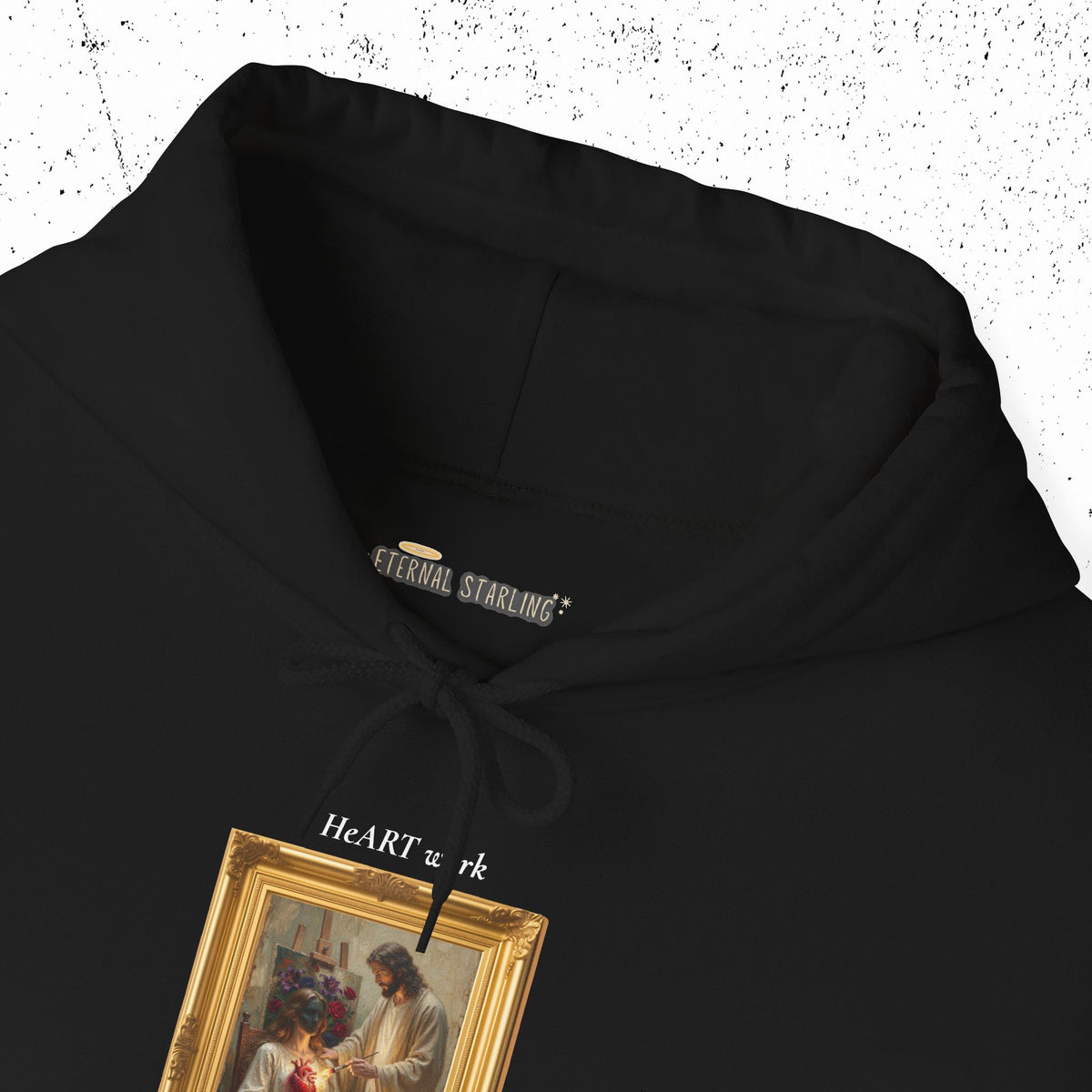 HeART Work Heavy Blend Hoodie | Ezekiel 36:26