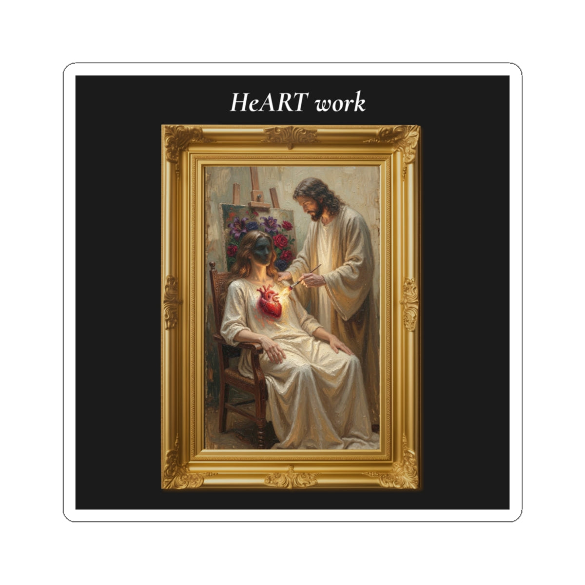 HeART Work Sticker | Ezekiel 36:26