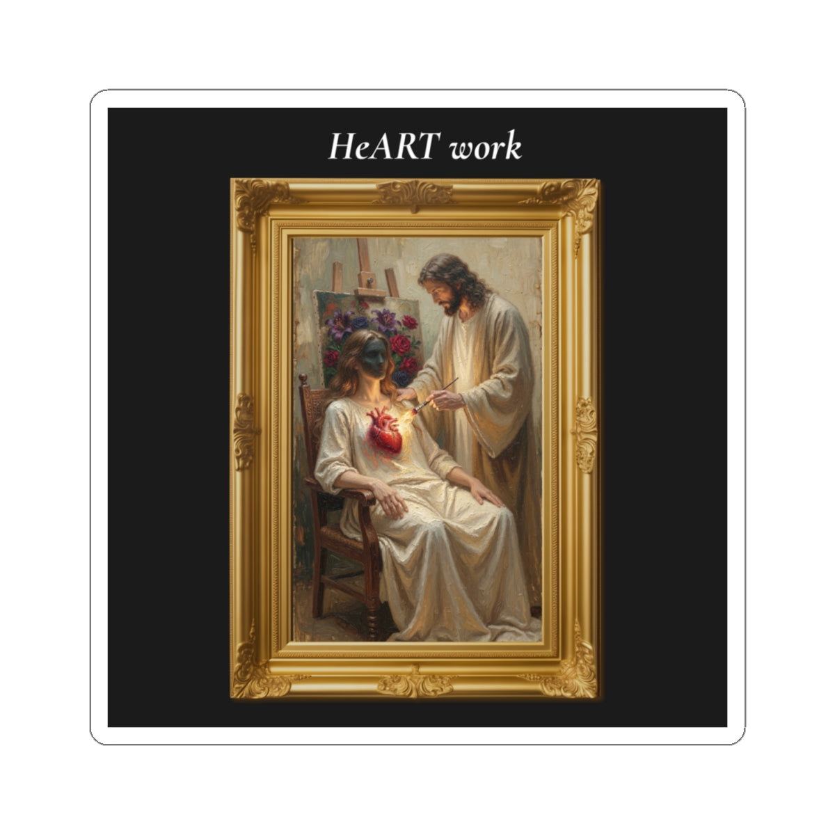HeART Work Sticker | Ezekiel 36:26