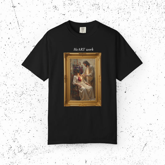 HeART Work Heavy Blend Hoodie | Ezekiel 36:26