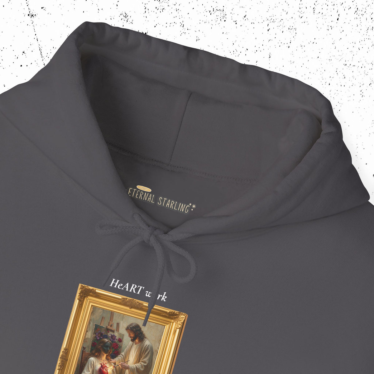HeART Work Heavy Blend Hoodie | Ezekiel 36:26