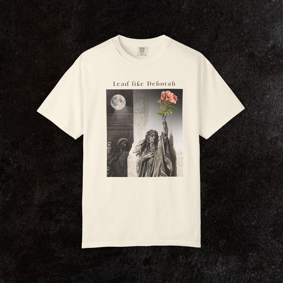 Lead like Deborah Comfort Colors Graphic Tee | Judges 4-5