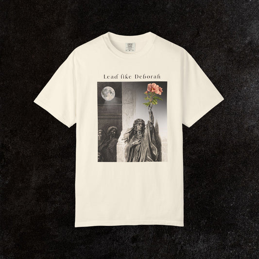 Lead like Deborah Comfort Colors Graphic Tee | Judges 4-5