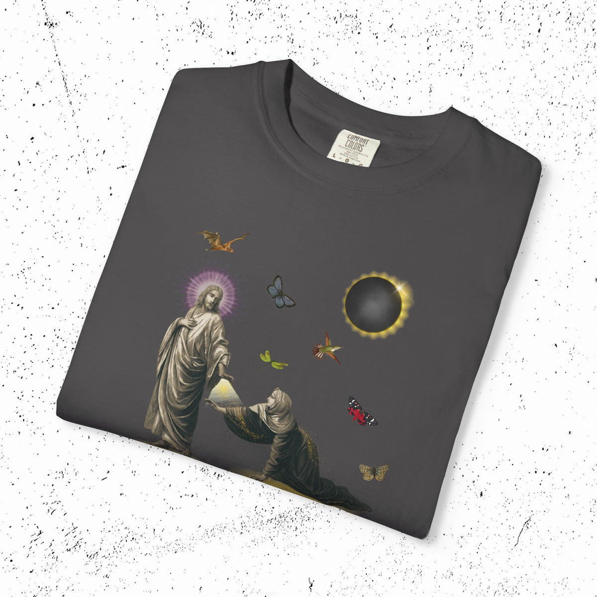If I May But Touch the Hem Comfort Colors Graphic Tee | Mark 5:28