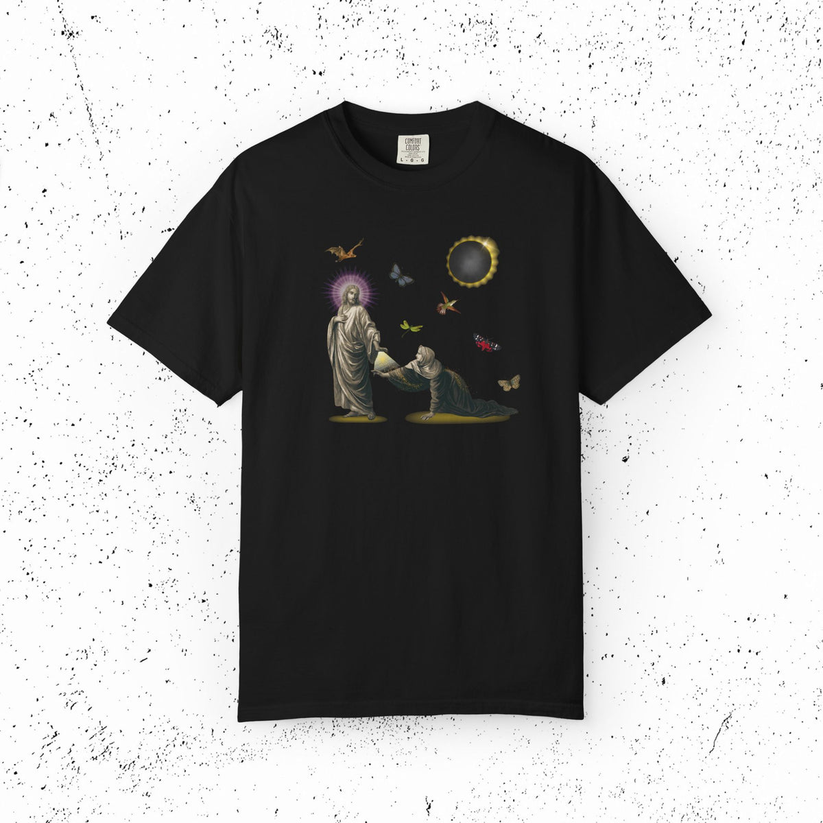 If I May But Touch the Hem Comfort Colors Graphic Tee | Mark 5:28