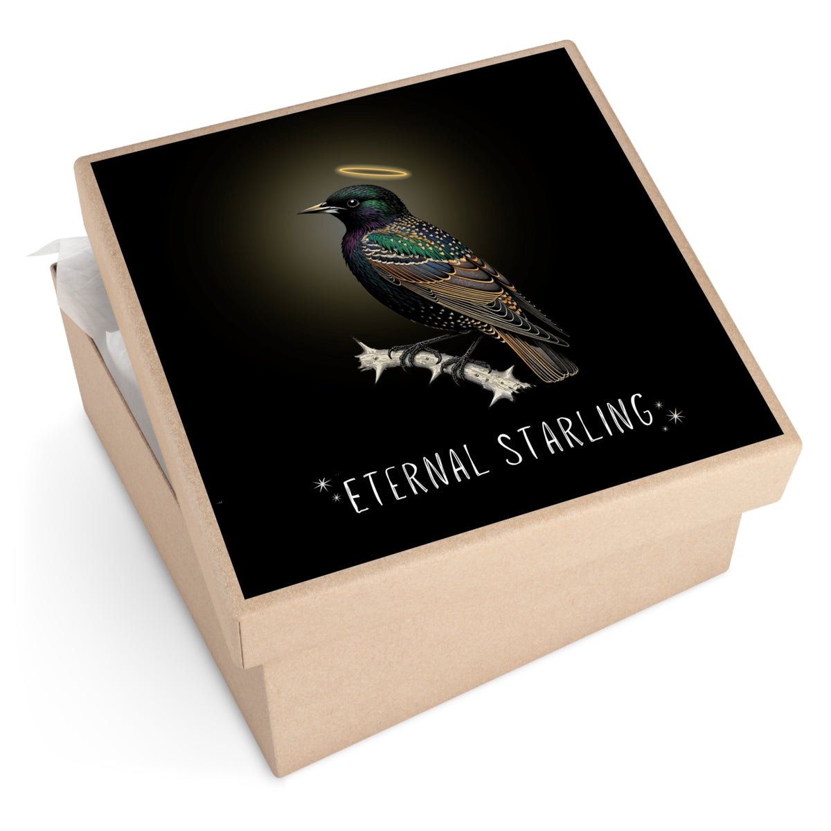 Eternal Starling Vinyl Sticker