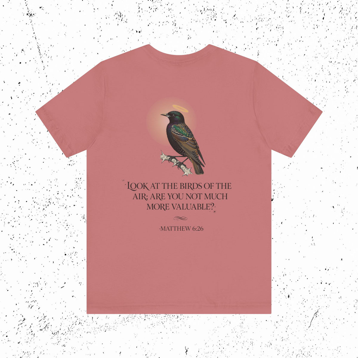 The Eternal Starling Graphic Tee | Matthew 6:26