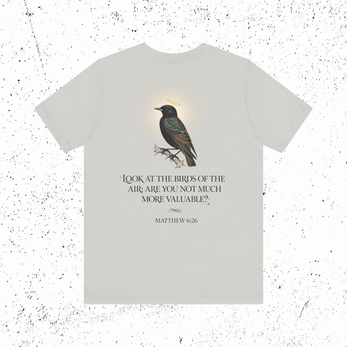 The Eternal Starling Graphic Tee | Matthew 6:26