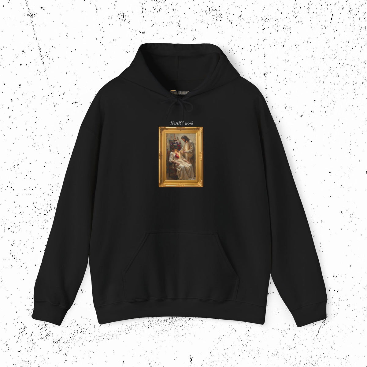 HeART Work Heavy Blend Hoodie | Ezekiel 36:26
