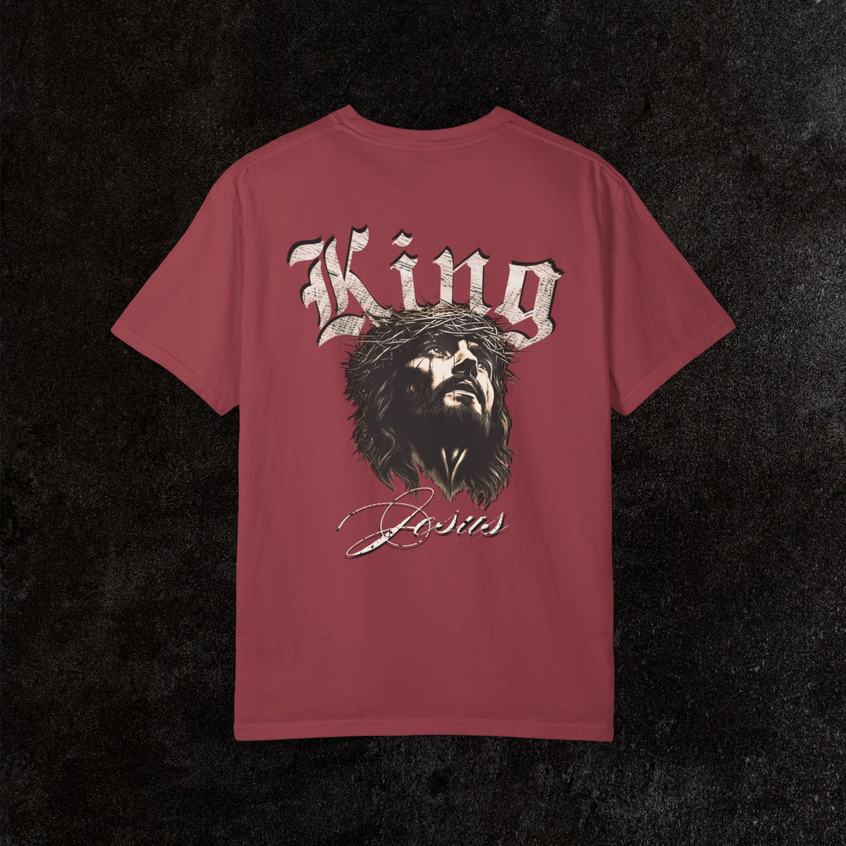 King Jesus Comfort Colors - Fear No Evil Graphic Tee | Psalm 23:4