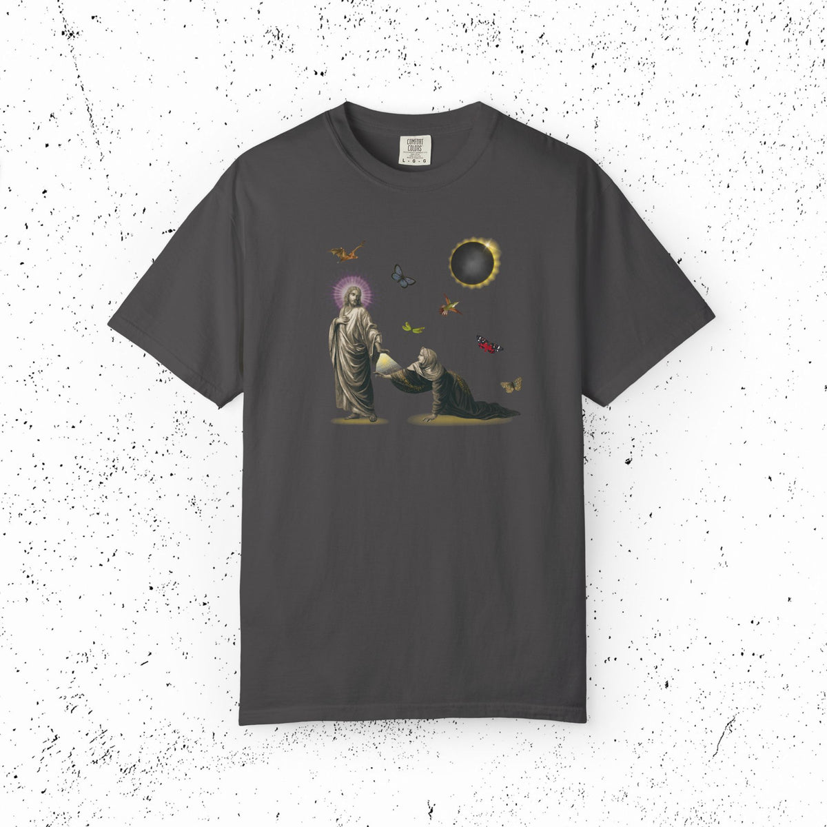 If I May But Touch the Hem Comfort Colors Graphic Tee | Mark 5:28