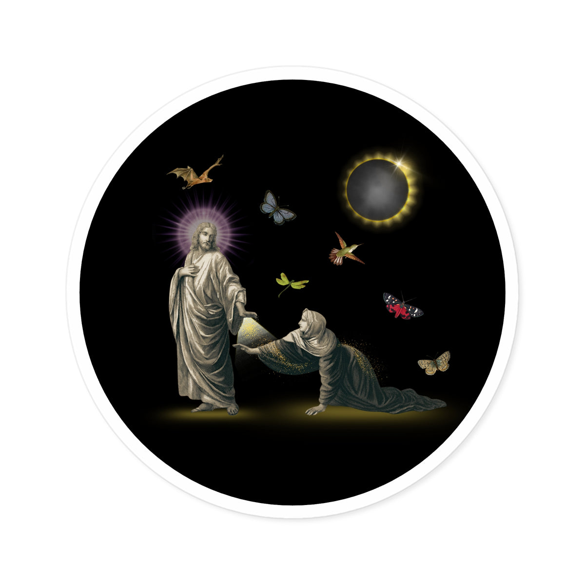 Hem of His Garment Sticker | Mark 5:28